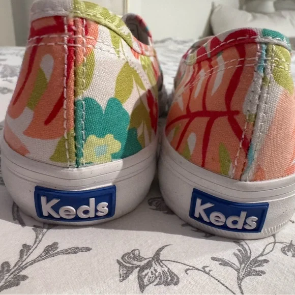Keds Multicolor Floral Slip-On Sneakers - Picture 5 of 7
